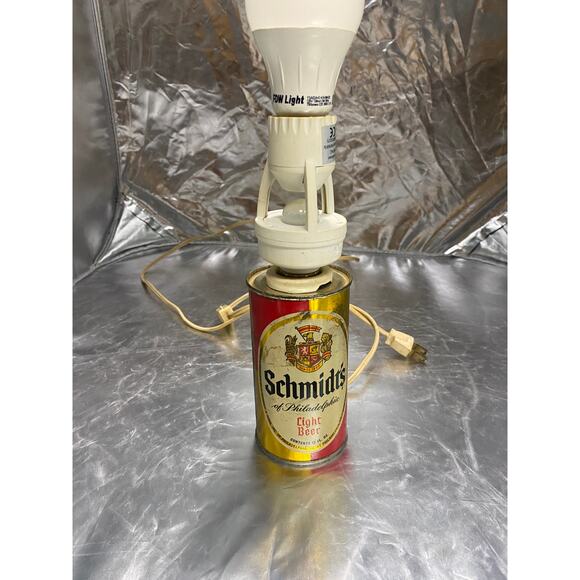 Vintage RARE homemade beer can light lamp no shade tested and works - Picture 1 of 4